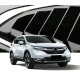 Накладки (жабры) на окна задних дверей Honda CRV (2017-...)