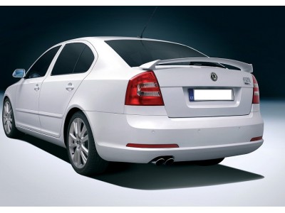 Спойлер багажника Skoda Superb 3 стиль RS (ABS-пластик)