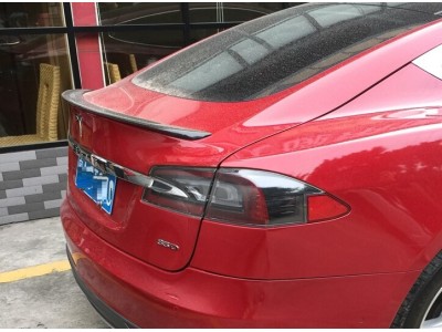 Спойлер на Tesla Model S стиль S ABS-пластик