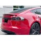 Спойлер на Tesla Model S стиль S чорний глянсовий ABS-пластик