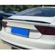 Cпойлер багажника Audi A7 G4 чорний глянсовий ABS-пластик (2010-2018)