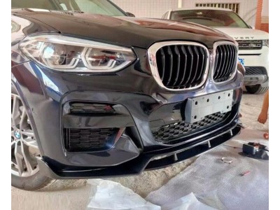 Накладка переднего бампера BMW X3 G01 M Sport (2018-2021)