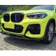 Накладка переднего бампера BMW X3 G01 M Sport (2018-2021)