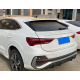 Cпойлер багажника Audi Q3 F3 чорний глянсовий ABS-пластик (2019-...)