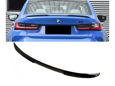 Спойлер багажника BMW X6 G06 стиль М4 черный глянцевый ABS-пластик
