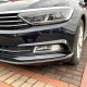 Накладки (сплиттеры) переднего бампера Volkswagen Passat B8 (2014-2018)