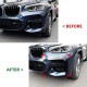 Накладки (сплиттеры) переднего бампера BMW X3 G01 / X4 G02 (2018-2022)