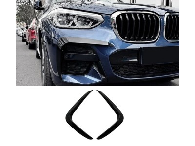 Накладки (сплиттеры) переднего бампера BMW X3 G01 / X4 G02 (2018-2022)