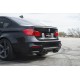 Спойлер BMW F30 стиль M3 (ABS-пластик)