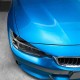 Накладки на фари, вії (бровки) BMW 4 F32 / F33 / F36 под покраску ABS-пластик