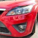 Накладки на фары, реснички Ford Focus MK2 под покраску ABS-пластик (2008-2010)