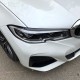 Реснички на BMW 3 G20 G28 под покраску ABS-пластик