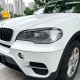 Накладки на фары, реснички BMW X5 E70 черный глянец ABS-пластик