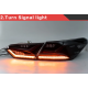 Оптика задня, ліхтарі на Toyota Camry 70 Full Led димчаті