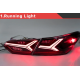 Оптика задня, ліхтарі на Toyota Camry 70 Full Led димчаті