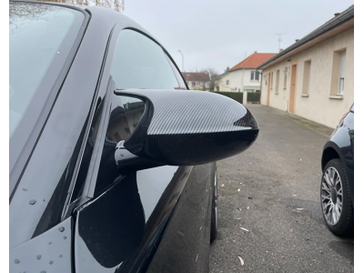 Накладки на зеркала BMW E90 / E91 / E92 / E93 дорестайл под карбон
