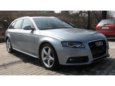 Пороги на Audi A4 B8 в стиле S-line