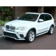 Комплект обвеса BMW X5 Е70 рестайл черный глянцевый ABS-пластик (2010-2013)