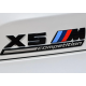 Наклейка-емблема на кузов BMW X5M Competition Black