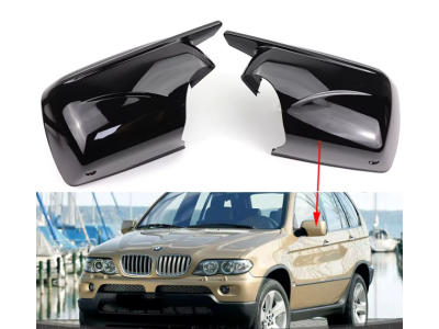 Накладки на зеркала BMW X5 E53 у стилі M (повна заміна)