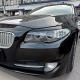 Реснички (бровки) BMW 5 F10 под покраску ABS-пластик (2010-2013)